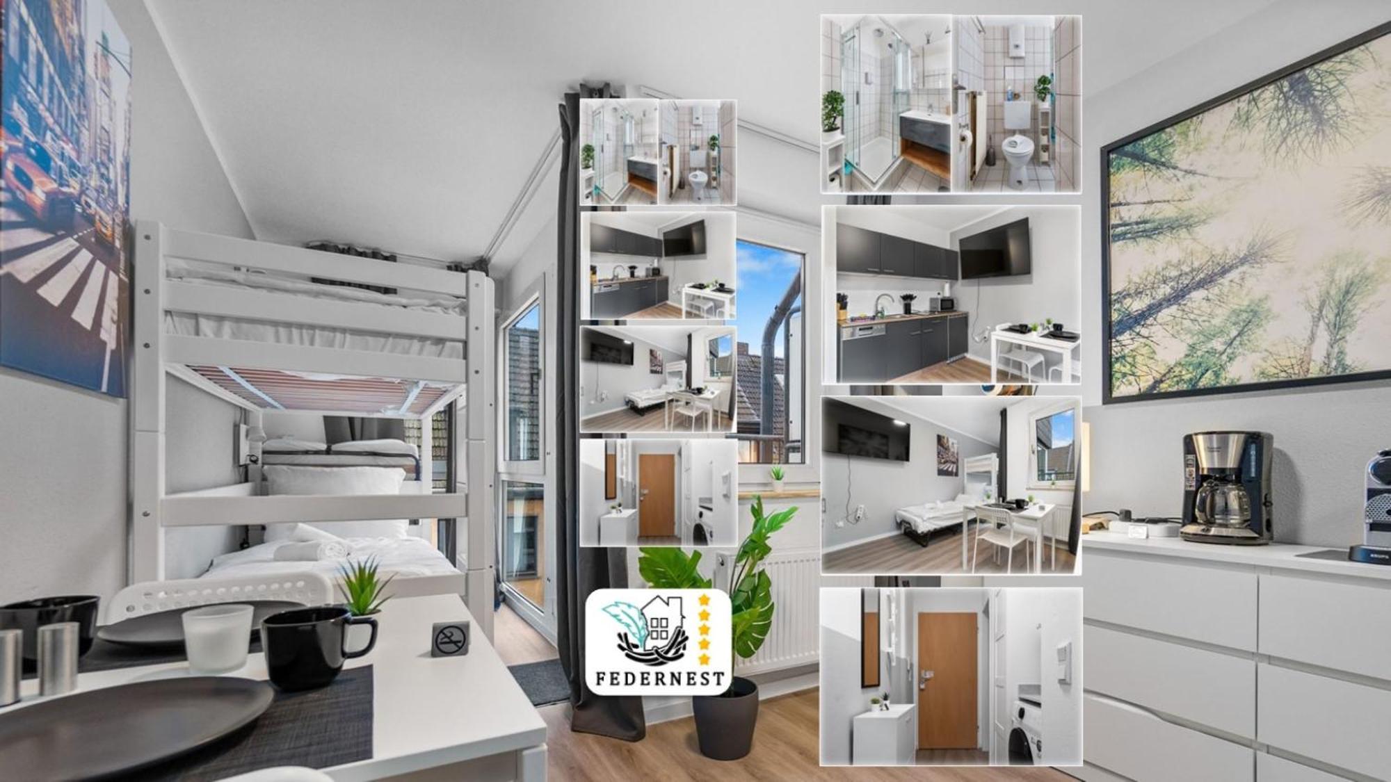 Messe, Monteure, Budget - Einfache Komfortable 2 Personen Wohnung Duisburg Exterior photo